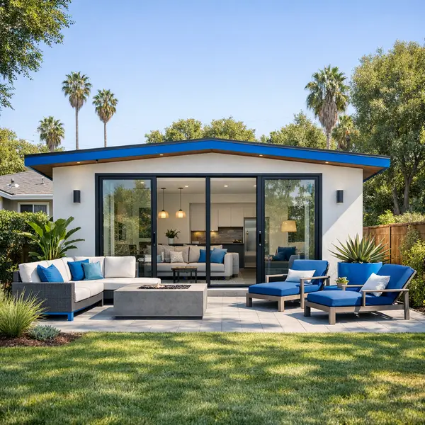 Modern ACESSORY DWELLING UNITS – ADU built in Agoura Hills with stylish outdoor living space