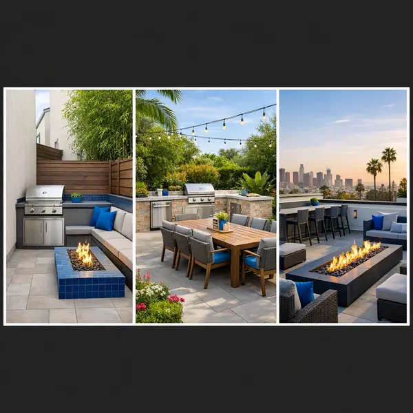 Outdoor Kitchen, BBQ & Fire Pit projects in Sherman Oaks: modern, family, and rooftop styles expertly built